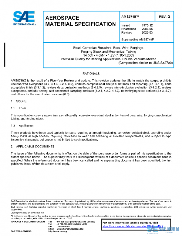 SAE AMS5749G PDF