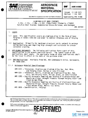 SAE AMS4108D PDF