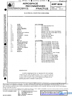 SAE ARP826 PDF
