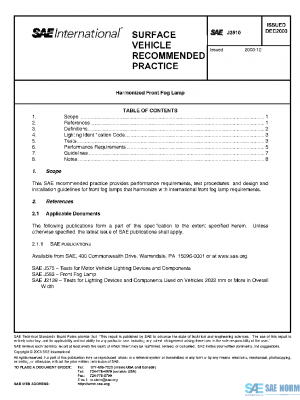 SAE J2510_200312 PDF