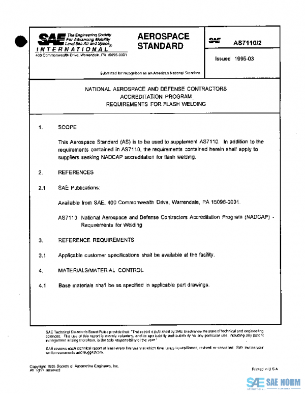 SAE AS7110/2 PDF SAE AS7110/2 PDF