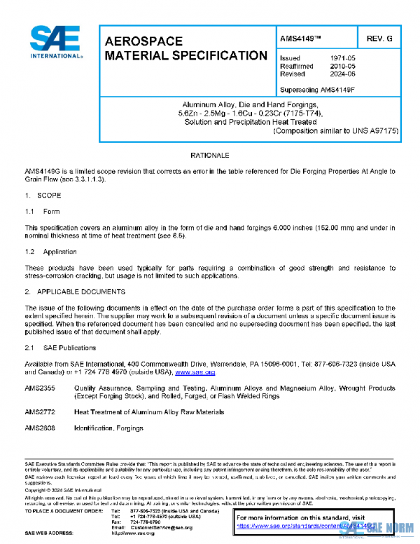 SAE AMS4149G PDF