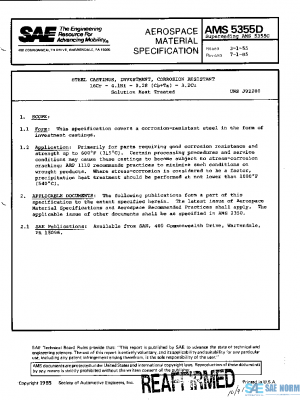 SAE AMS5355D PDF