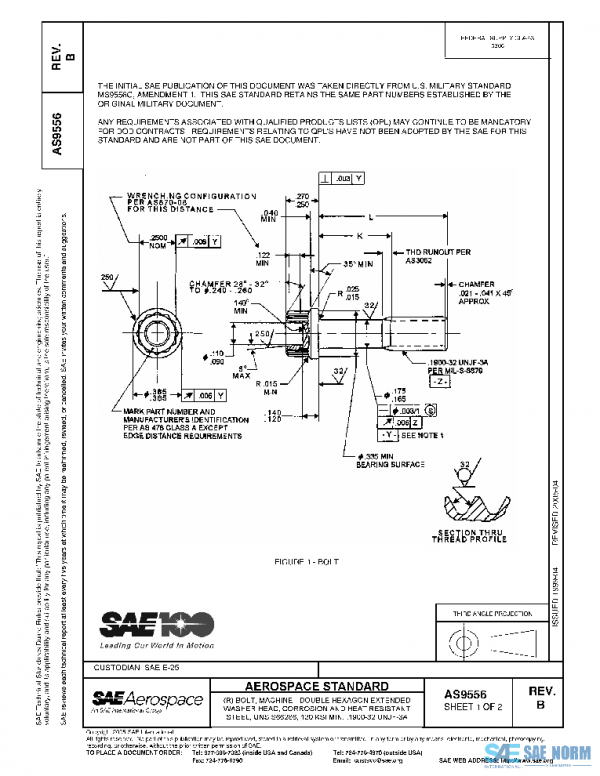 SAE AS9556B PDF SAE AS9556B PDF