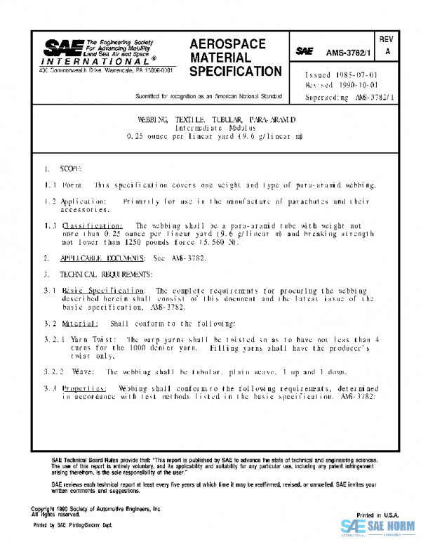 SAE AMS3782/1A PDF