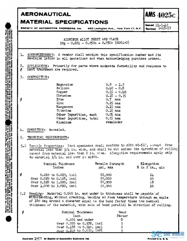 SAE AMS4025C PDF SAE AMS4025C PDF