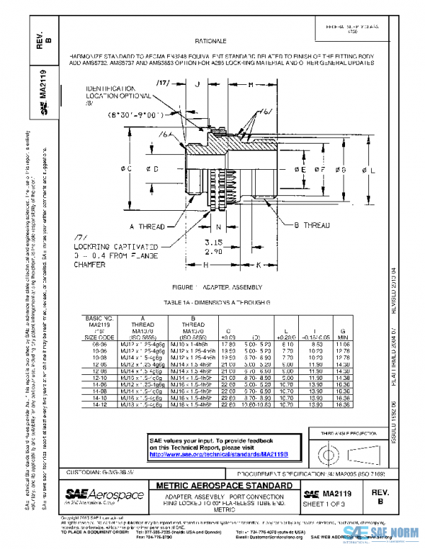 SAE MA2119B PDF