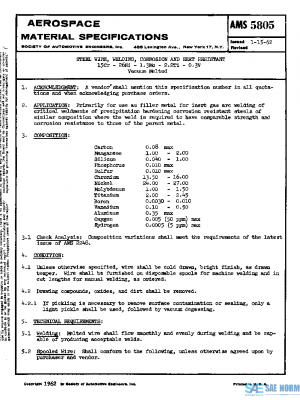 SAE AMS5805 PDF