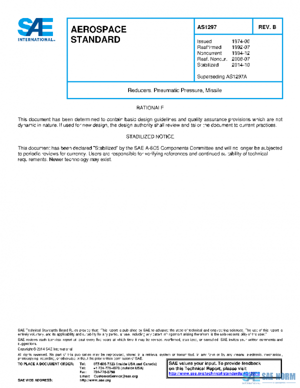 SAE AS1297B PDF