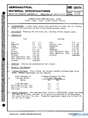 SAE AMS4049C PDF