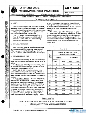 SAE ARP908 PDF