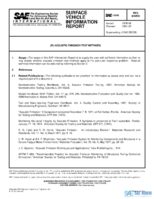 SAE J1242_199103 PDF SAE J1242_199103 PDF
