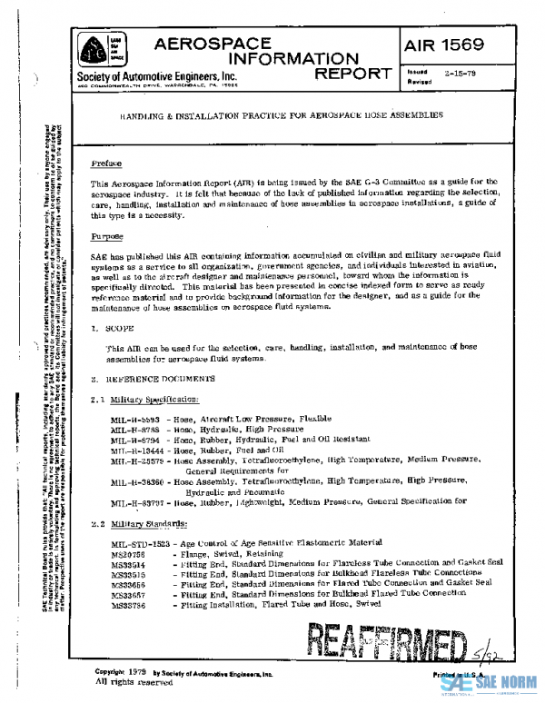 SAE AIR1569 PDF