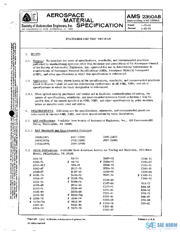 SAE AMS2350AB PDF