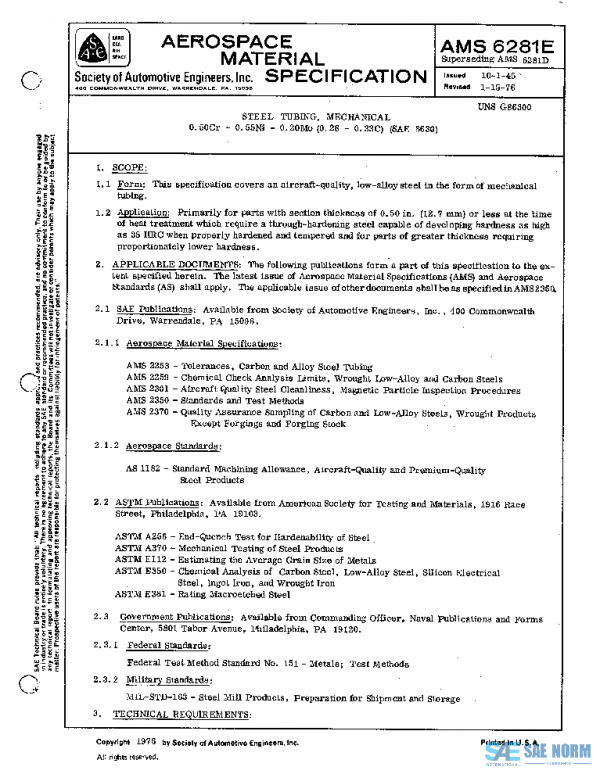 SAE AMS6281E PDF