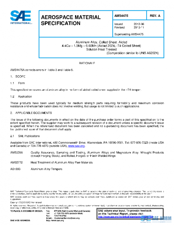 SAE AMS4475A PDF