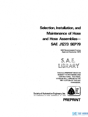 SAE J1273_197909 PDF