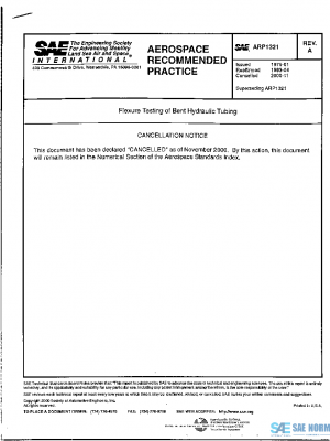 SAE ARP1321A PDF