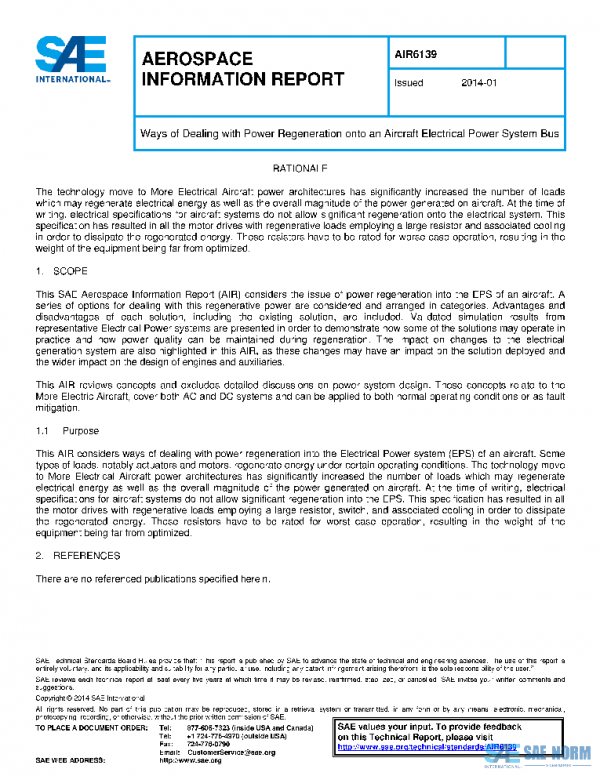 SAE AIR6139 PDF