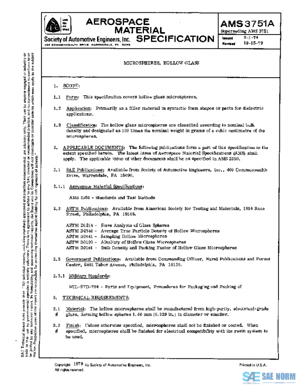 SAE AMS3751A PDF SAE AMS3751A PDF