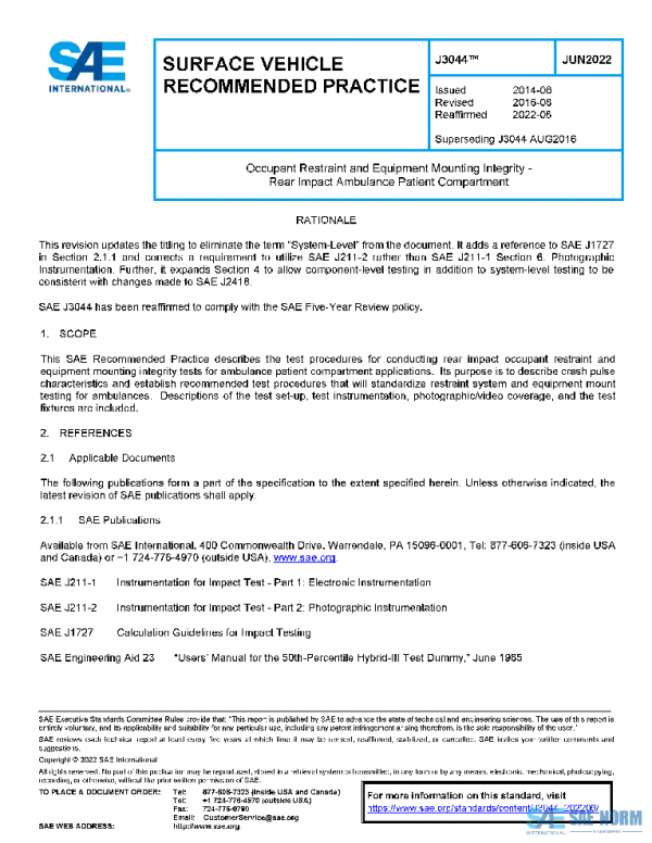 SAE J3044_202206 PDF