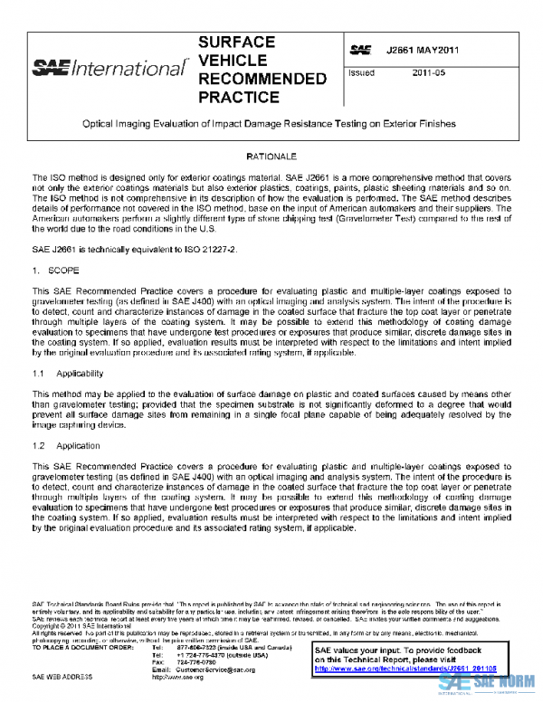 SAE J2661_201105 PDF