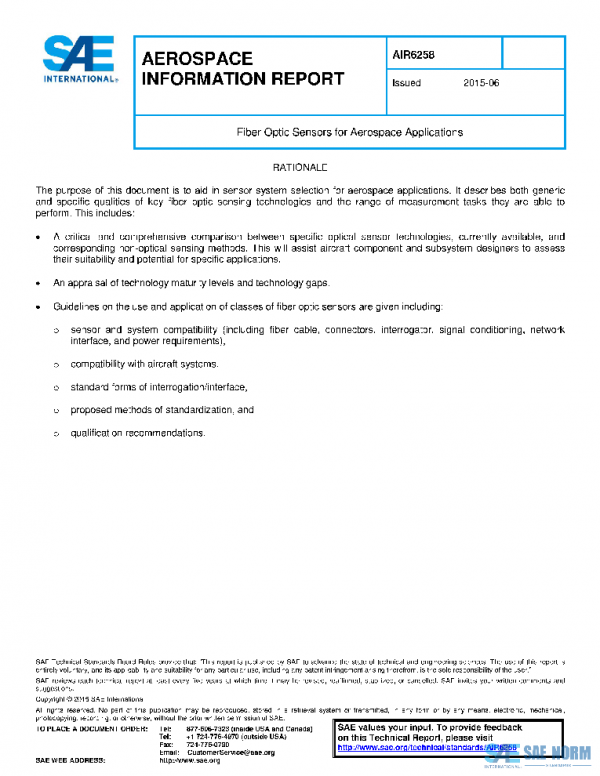SAE AIR6258 PDF SAE AIR6258 PDF