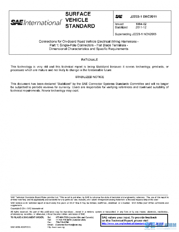 SAE J2223/1_201112 PDF SAE J2223/1_201112 PDF