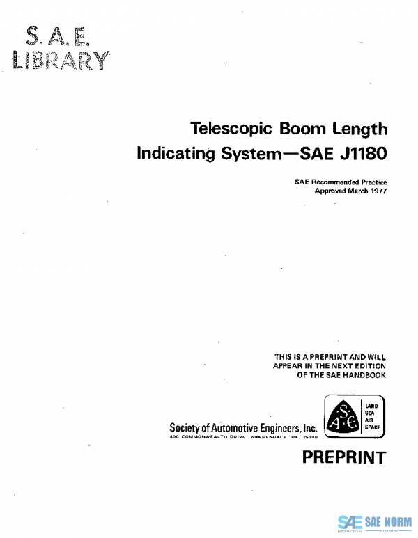 SAE J1180_197703 PDF SAE J1180_197703 PDF