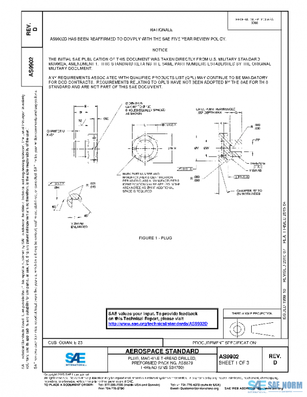 SAE AS9902D PDF