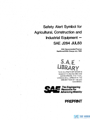 SAE J284_198307 PDF