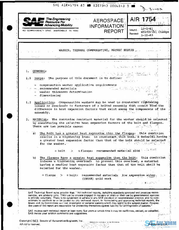 SAE AIR1754 PDF