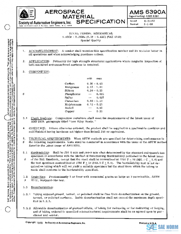 SAE AMS6390A PDF