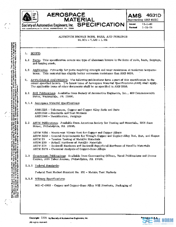 SAE AMS4631D PDF
