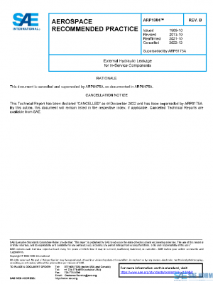 SAE ARP1084B PDF