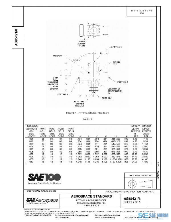 SAE AS85421/8 PDF