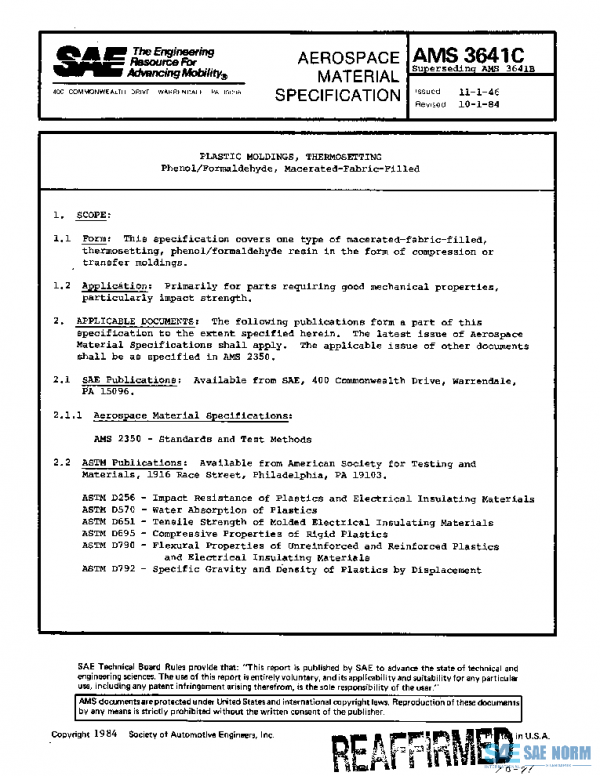 SAE AMS3641C PDF
