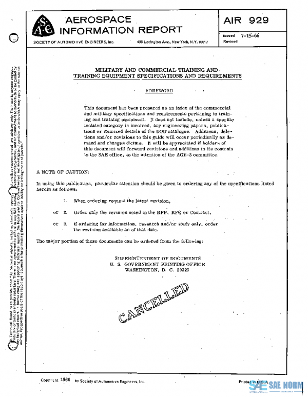 SAE AIR929 PDF