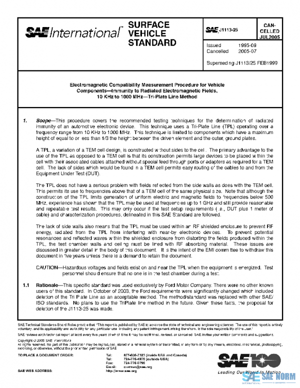 SAE J1113/25_200507 PDF