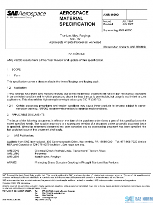 SAE AMS4920D PDF