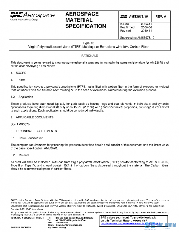 SAE AMS3678/10A PDF SAE AMS3678/10A PDF
