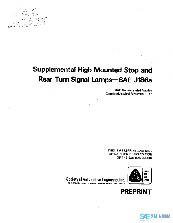 SAE J186A_197709 PDF