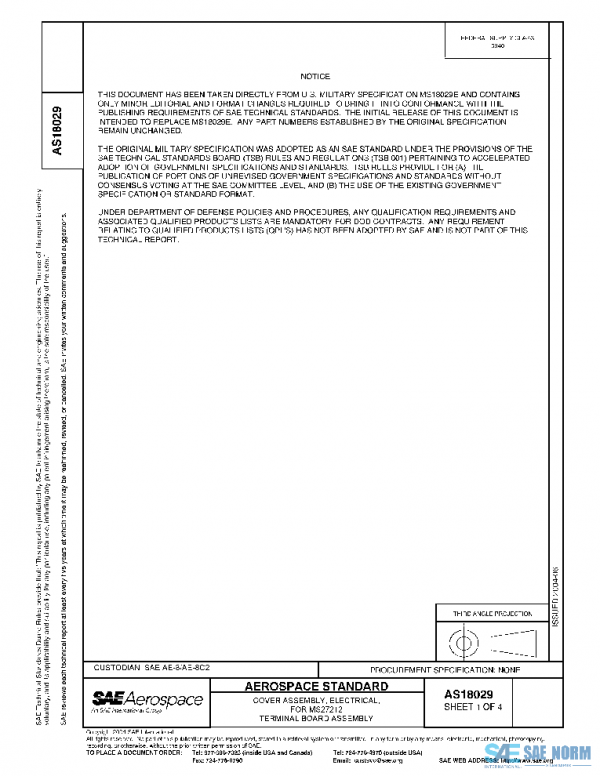 SAE AS18029 PDF