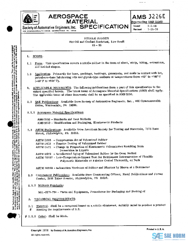 SAE AMS3226E PDF SAE AMS3226E PDF