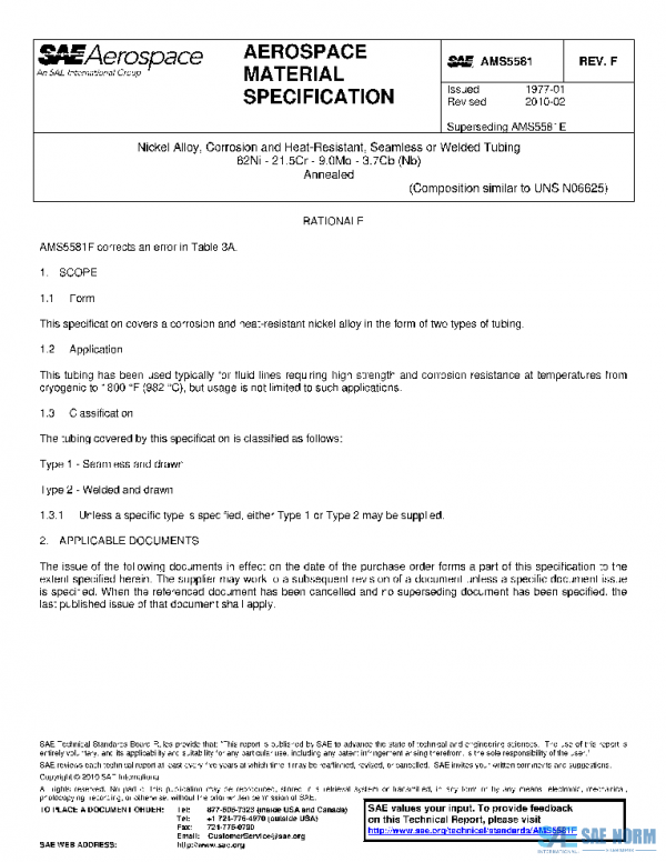 SAE AMS5581F PDF