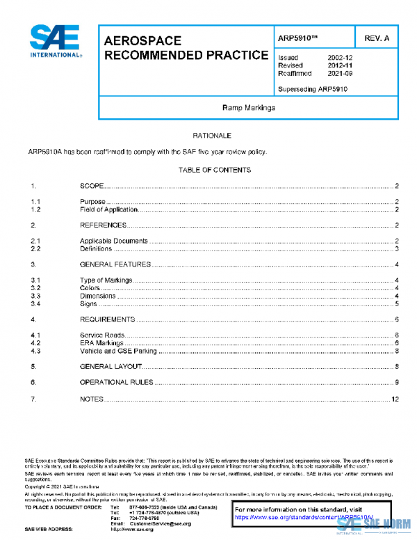 SAE ARP5910A PDF SAE ARP5910A PDF