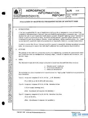 SAE AIR1115 PDF