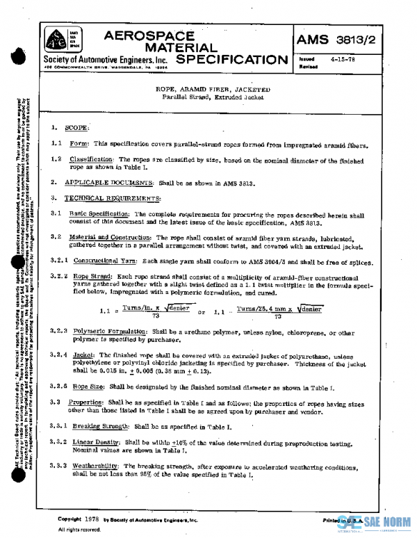 SAE AMS3813/2 PDF