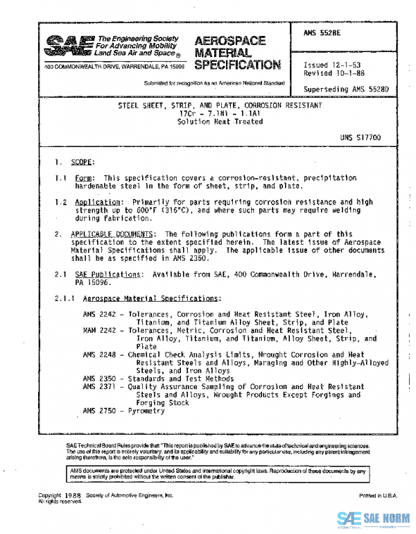 SAE AMS5528E PDF