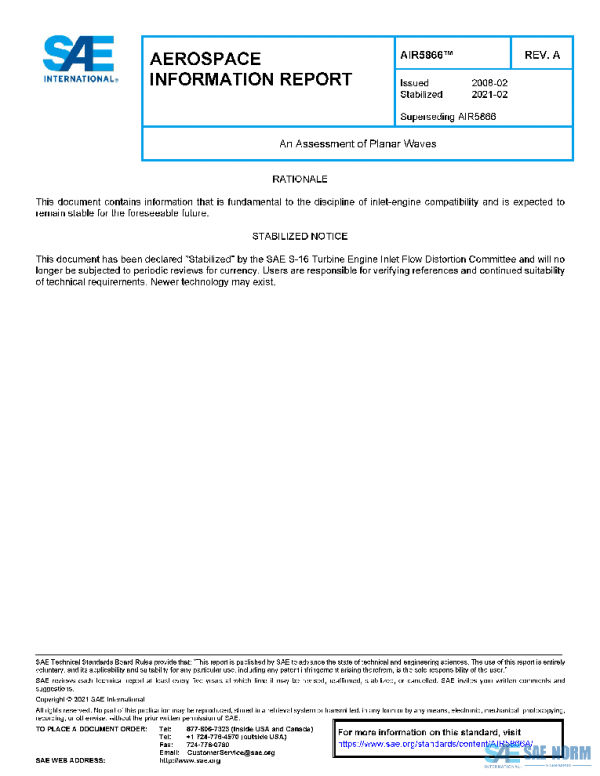 SAE AIR5866A PDF